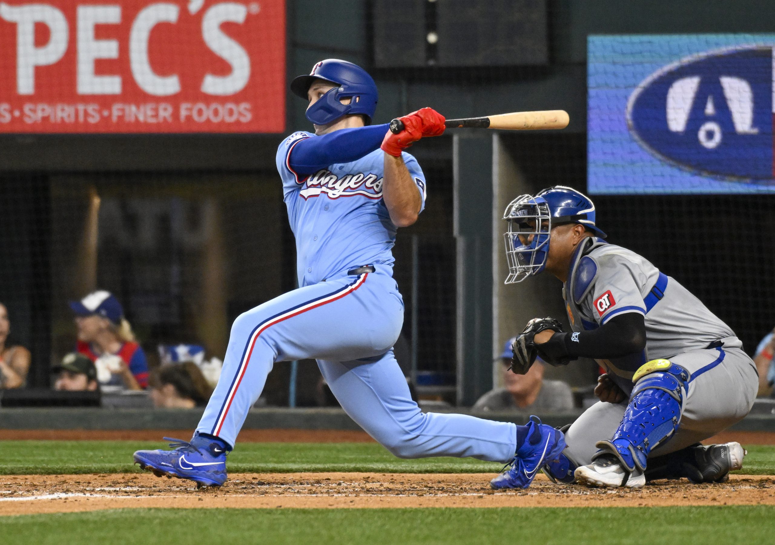 Texas Rangers rookie Wyatt Langford becomes the 1st major leaguer to ...