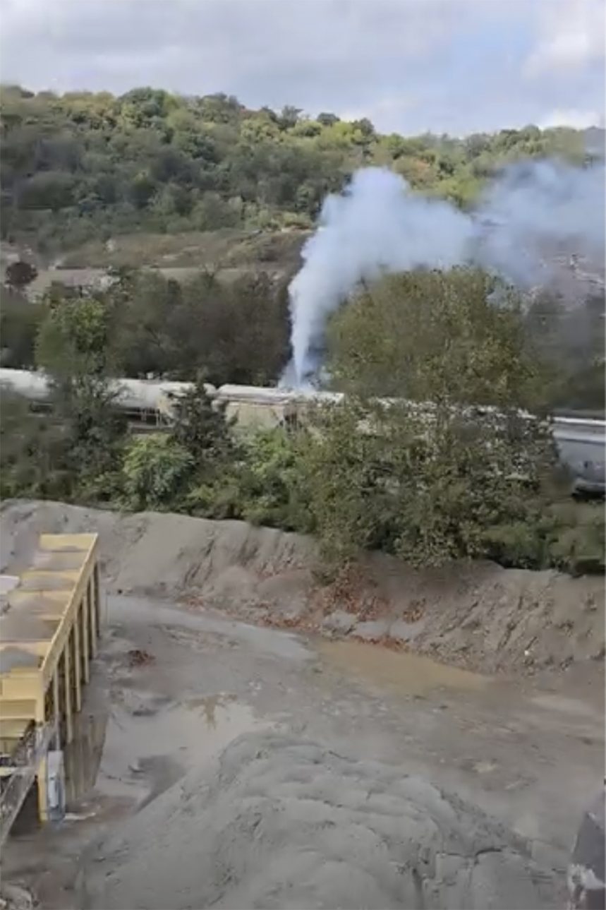 Evacuation order remains in effect for Ohio town where dangerous