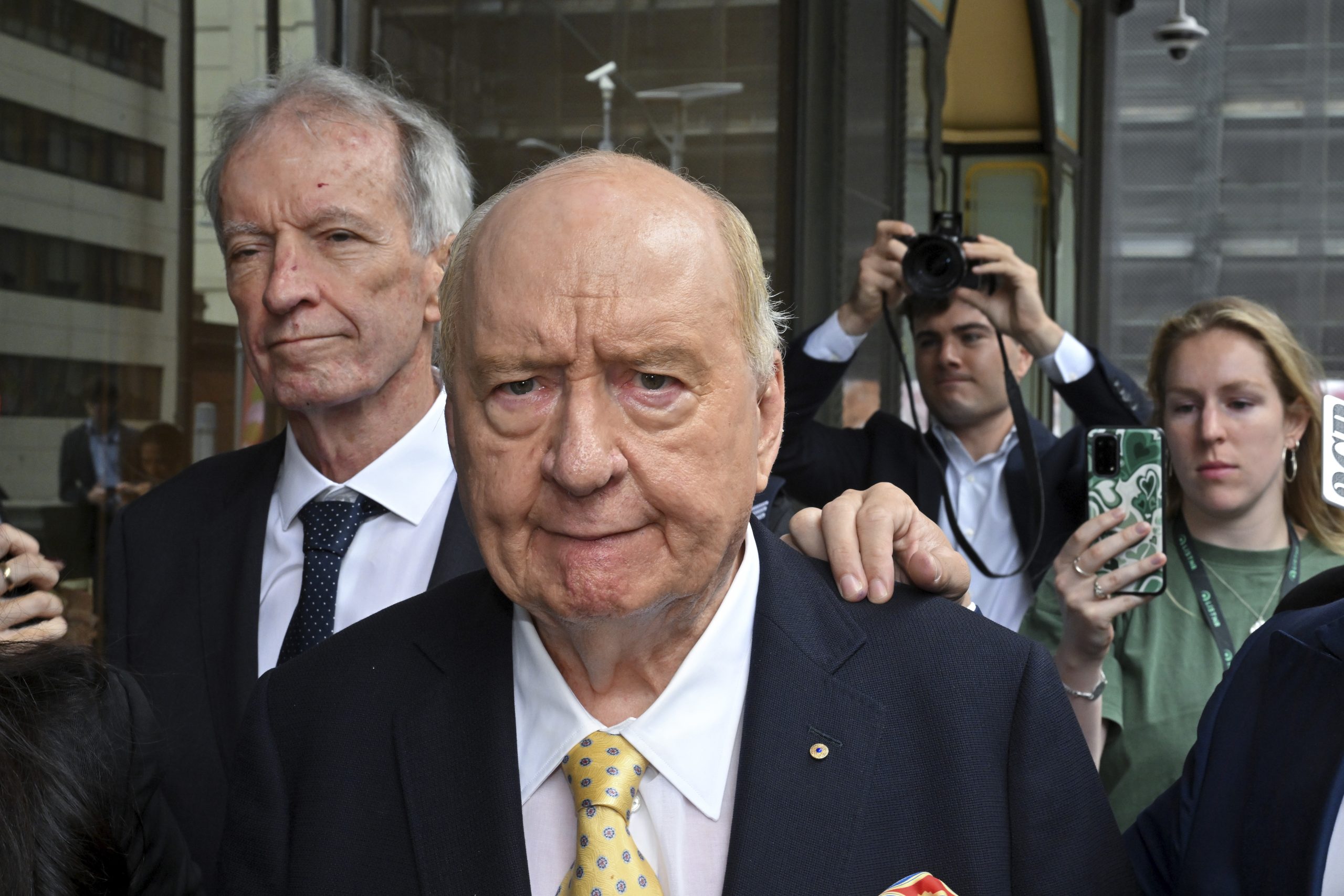 Former radio broadcaster and Australian rugby coach Alan Jones denies ...