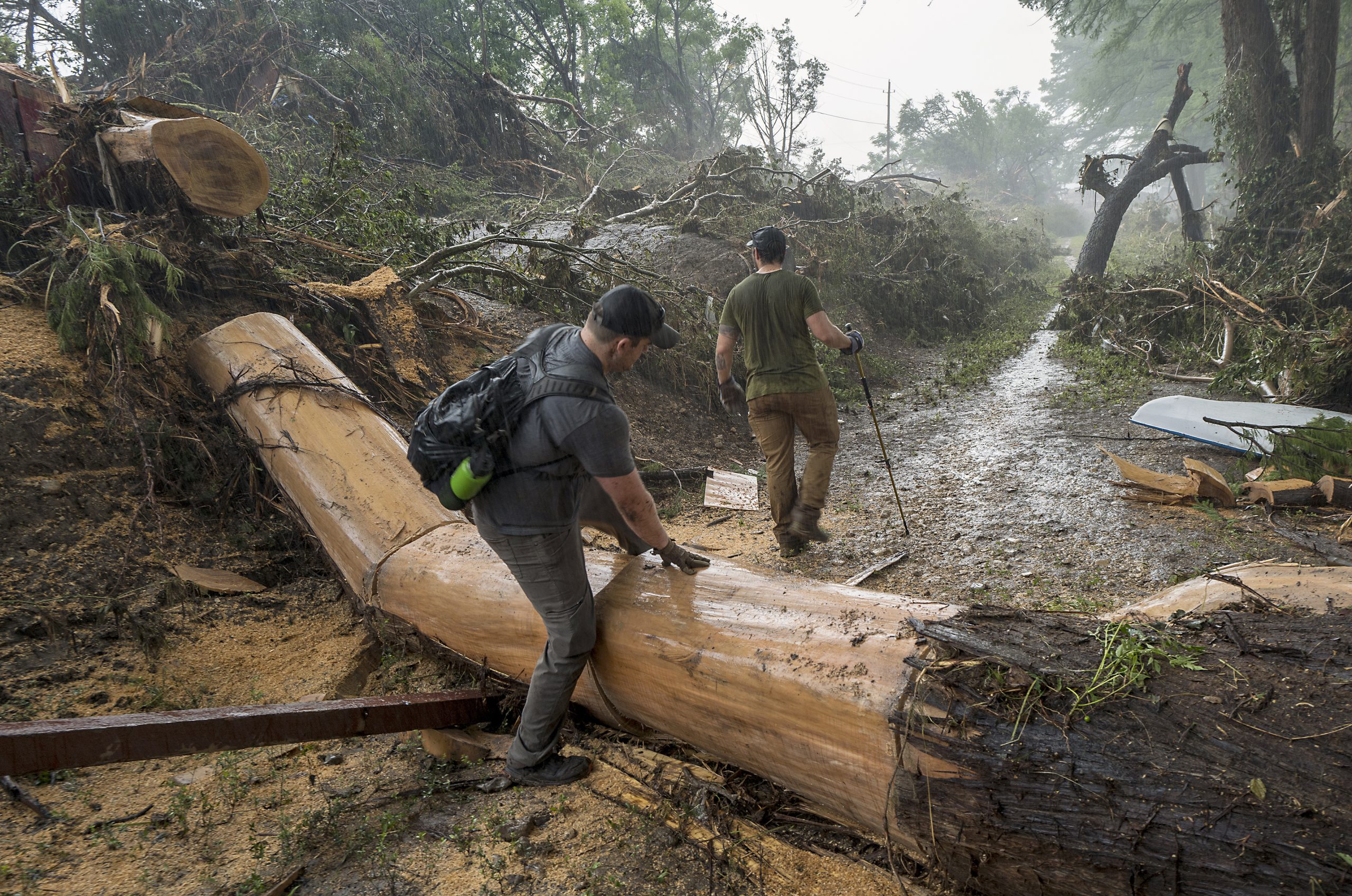 Texas summer camp flood evacuation routes