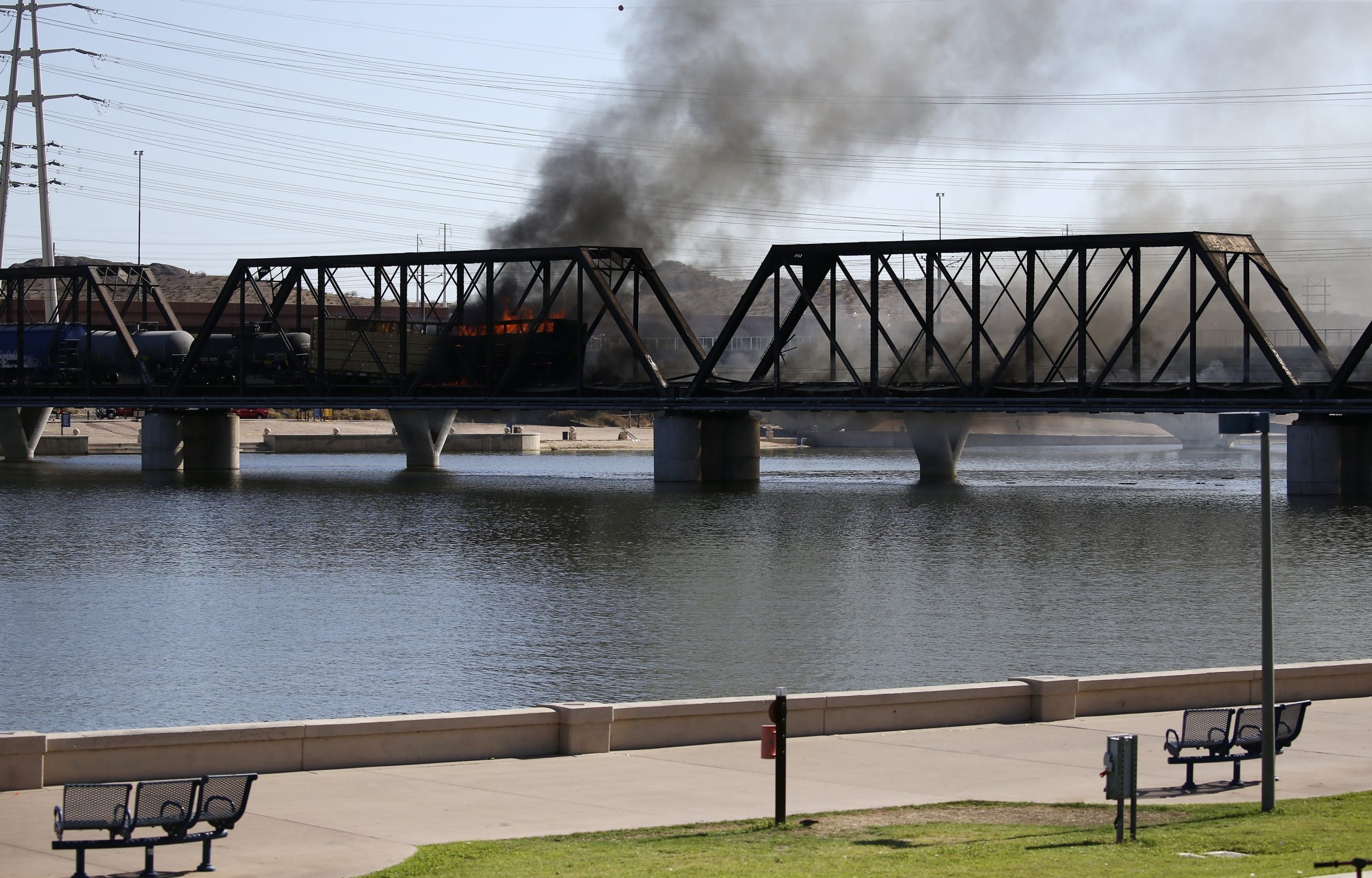 Aging U.S. railroad bridges are self-inspected and their findings are ...