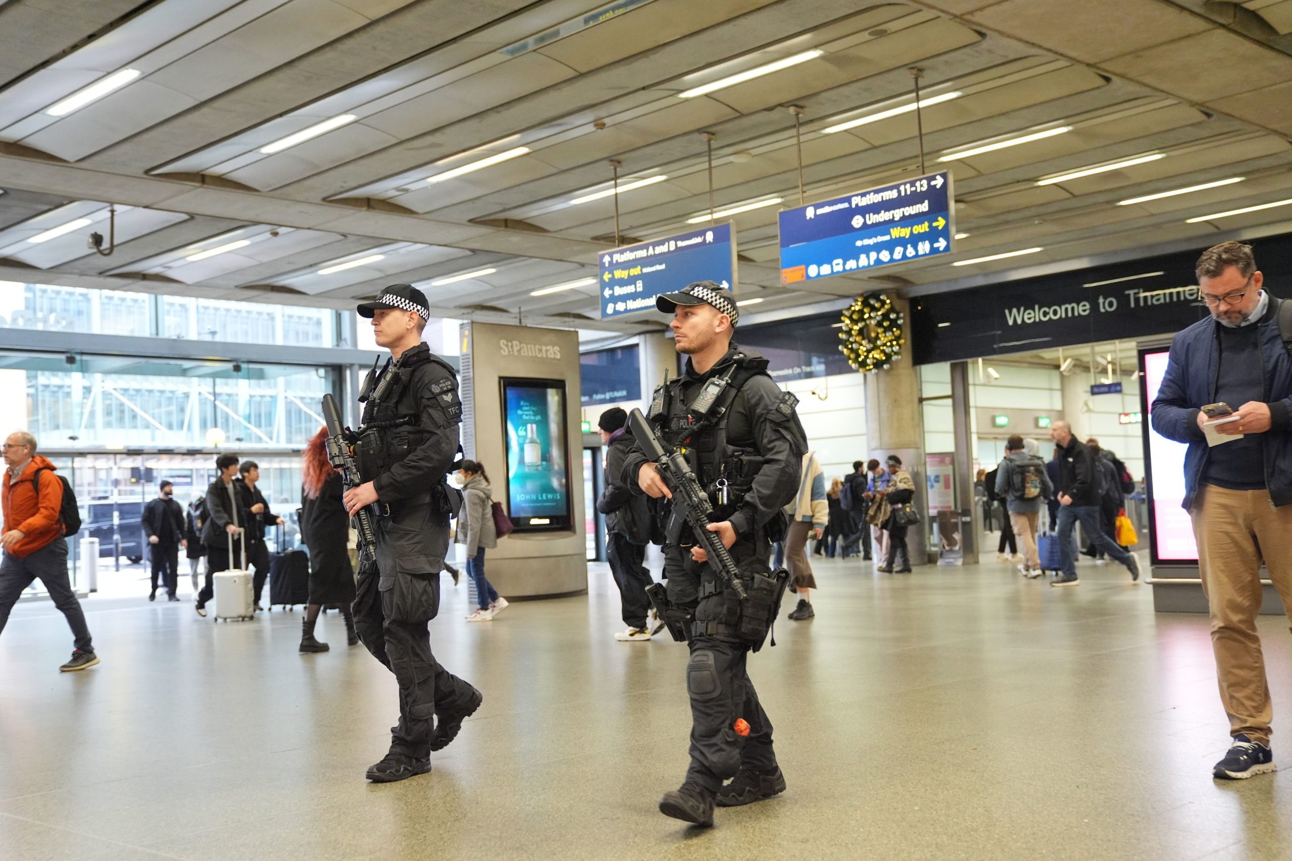 UK police charge man with attempted murder over train stabbing that ...