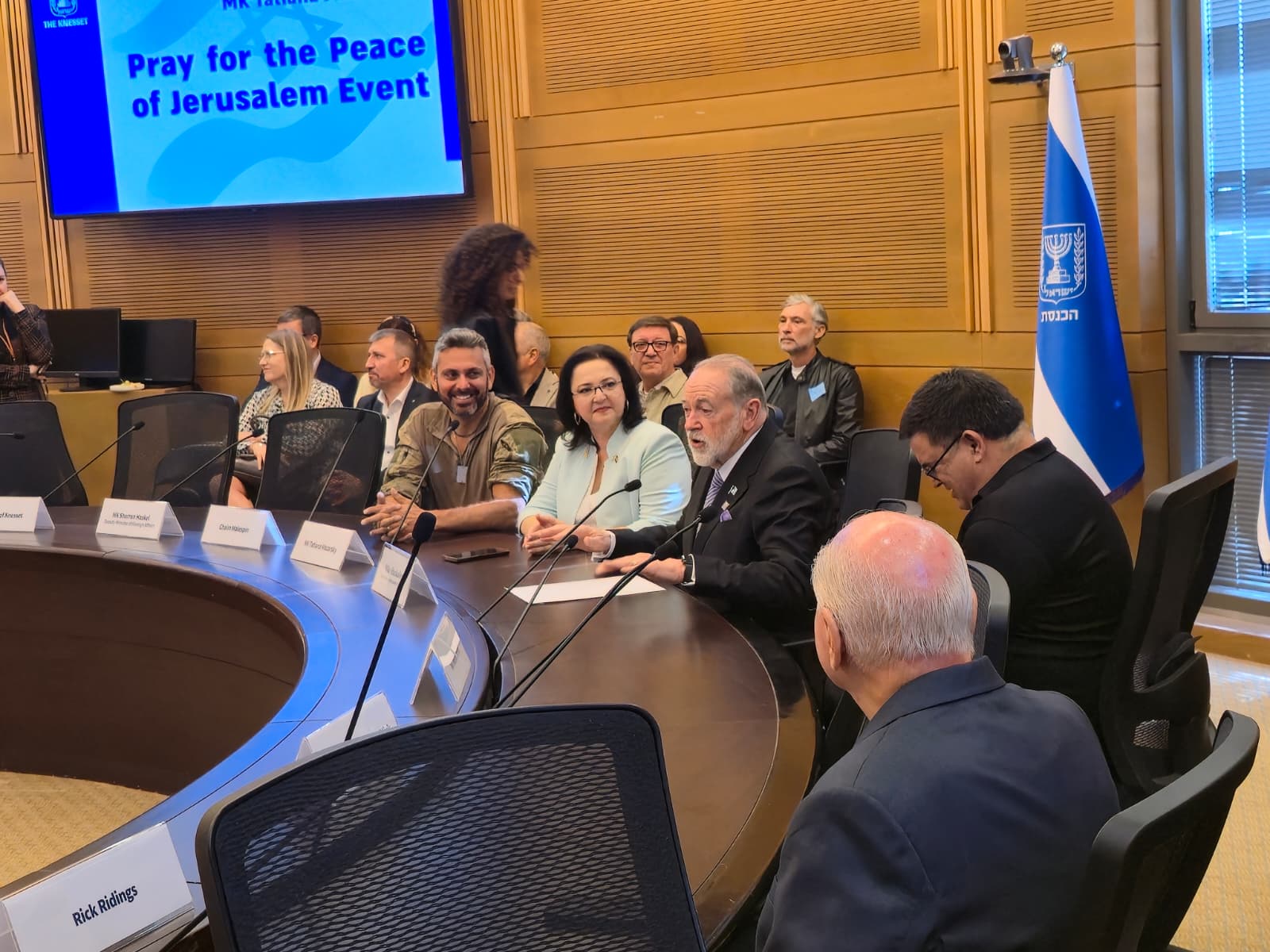 The Media Line: Huckabee Praises Jewish-Christian Partnership at Knesset Day of Prayer 