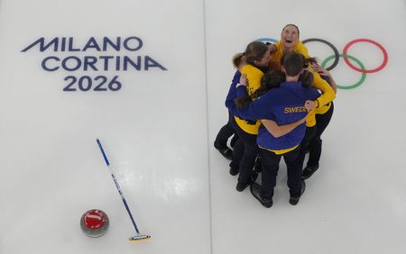 Olympics-Curling-Hasselborg’s Sweden take on Switzerland in women’s final