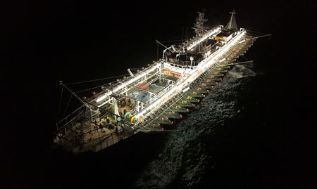 China’s fishing fleet raises concerns off Argentina