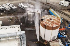 California Chemical Tank Heating Up After Evacuation In LA Suburb Fire california-chemical-tank-heating-up-after-evacuation-in-la-suburb-fire
