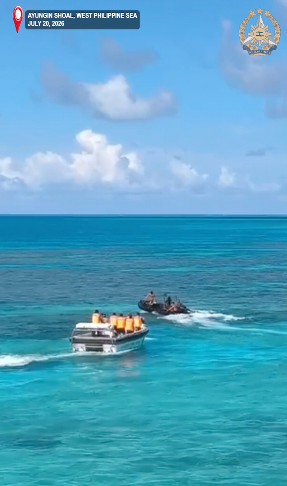 Philippines condemns Chinese coast guard for injuring Filipino sailor in disputed shoal