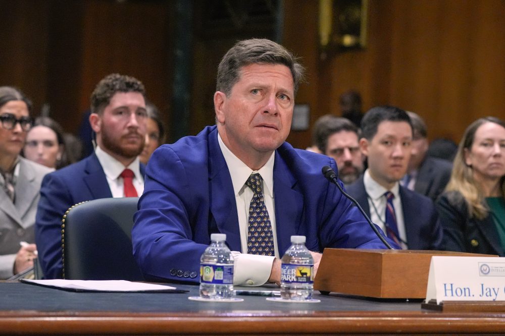 Senate panel advances Jay Clayton’s nomination to lead US intelligence agencies