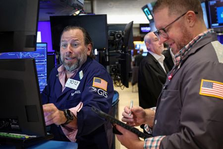 Wall St futures tick higher after tech rout; Mideast, tariffs in focus