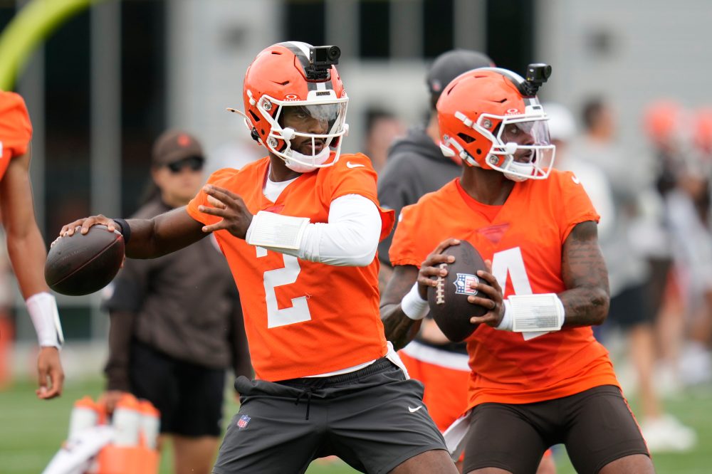 NFL starting QB auditions are uncommon, but Browns, Falcons and Vikings camps begin with competition
