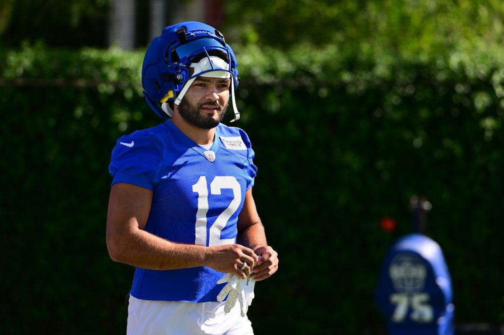 WR Puka Nacua never considered a contract holdout while he rebuilds his reputation with the Rams