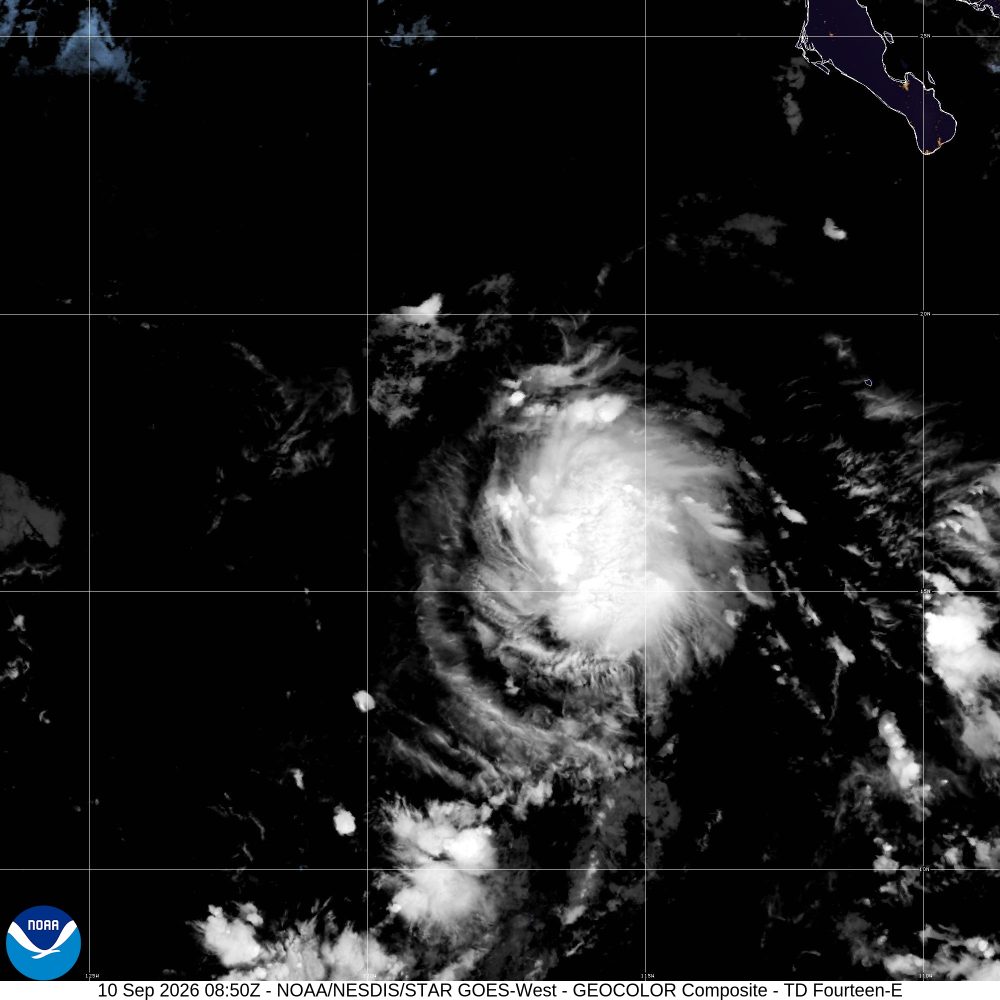 Tropical Storm Norbert forms in the Pacific Ocean and isn’t threatening land