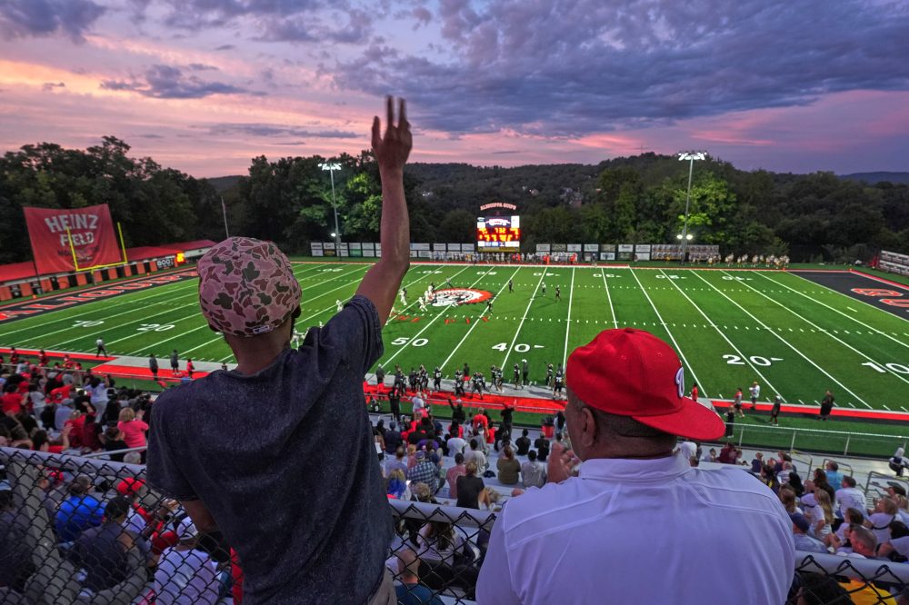 Across the US, 'Friday night lights' provide a sense of community ??? and, for some, a way out