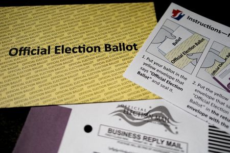 US appeals court rejects Trump mail-in ballot restrictions as Supreme Court considers rule