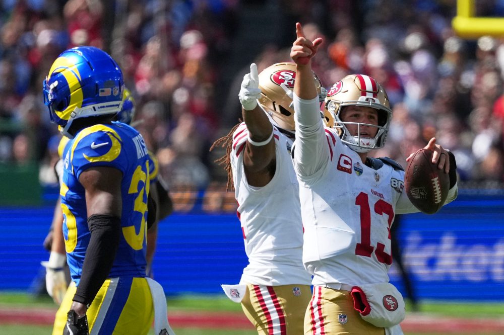 The 49ers make their case as a contender with season-opening 27-7 win over the Rams