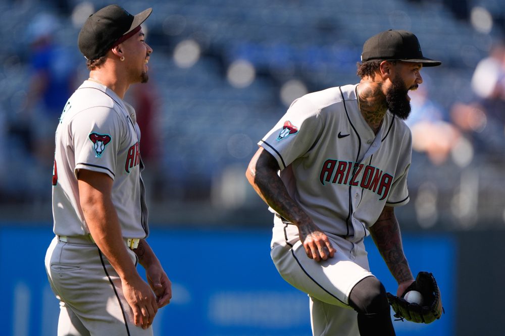 D-backs’ hard-throwing Justin Martinez records immaculate inning vs. the Rangers