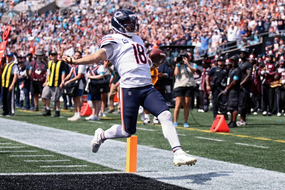 Caleb Williams and Bears trounce Panthers 59-37 in highest-scoring season opener in NFL history