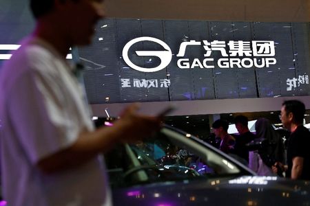 China’s GAC plans to buy FAW stake in an auto JV, filing shows