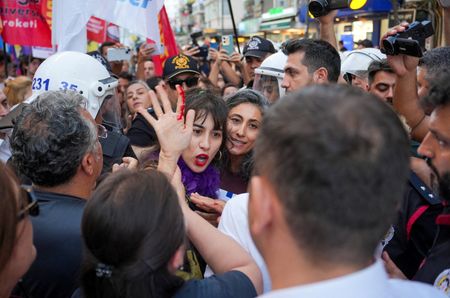 Turkish authorities detain at least 150 at protest over LGBTQ+ arrests