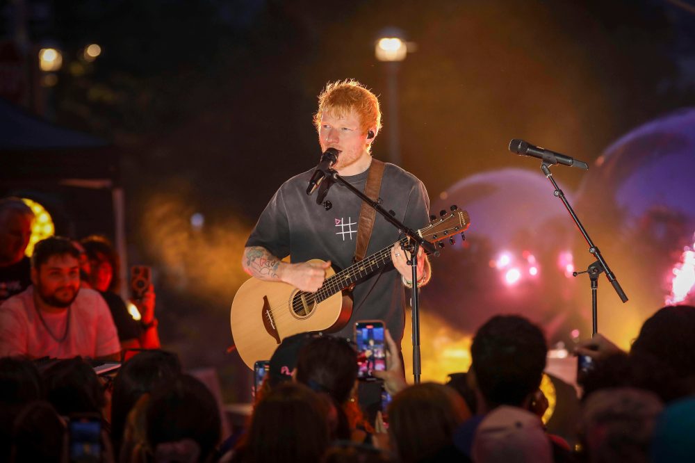 Ed Sheeran says dropping Macklemore over rapper’s pro-Palestinian comments was ‘promoter’s decision’